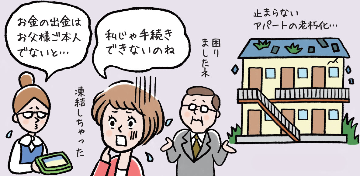 アパートの家族信託